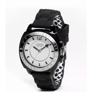 Coach Boyfriend Rubber Strap Watch (38 mm)